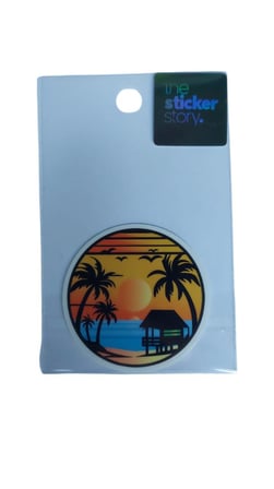 Ekstrafix Yapışkanlı Sudan Etkilenmeyen Sticker The Sticker Story Mevsim Yaz Tss0150 (1 Adet)