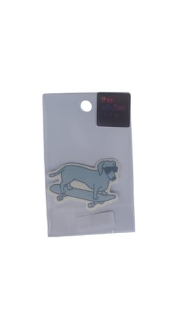 Ekstrafix Yapışkanlı Sudan Etkilenmeyen Sticker The Sticker Story Kaykaylı Köpek Tss0170 (1 Adet)
