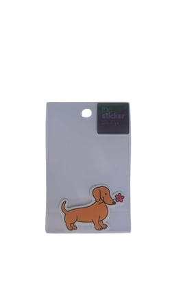 Ekstrafix Yapışkanlı Sudan Etkilenmeyen Sticker The Sticker Story Köpek Tss0176 (1 Adet)
