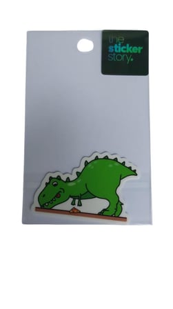 Ekstrafix Yapışkanlı Sudan Etkilenmeyen Sticker The Sticker Story Dinazor Tss0225 (1 Adet)