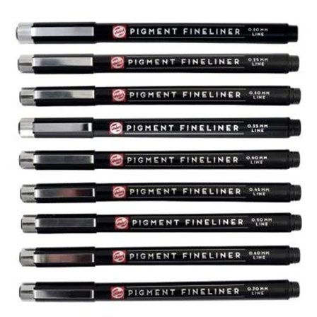 Talens Pigment Fineliner Kalem Display (432 Li Stand)