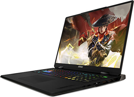 MSI Vector 18 Hx Aı Intel Core Ultra 9 275HX 40GB Ddr5 512GB SSD 12GB/RTX5070TI/140W 18" QHD+(2560X1600) 240Hz IPS Freedos Taşınabilir Bilgisayar A2XWHGTIF13 + Zettaçanta