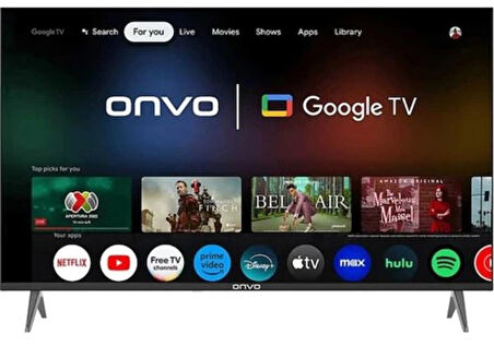 Onvo 75Ovf9000uq 4K Ultra Hd 75" 190 Ekran Uydu Alıcılı Google Smart Qled Tv