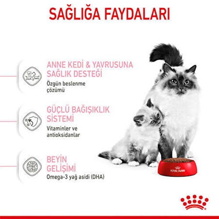 Royal Canin Mother&Baby Cat Hamile Ve Emziren Kedi Mama 400 Gr