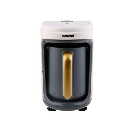 Homend Gold 4'lü Elektrikli Çeyiz Seti Tost, Kahve, Çay Makinesi ve Blender Seti Krem