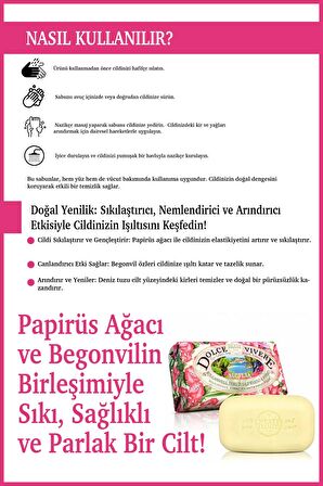 Sabun Dolce Vivere Scilia Vegan Bakım 250 g