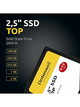 INTENSO 1TB 3812460 520- 500MB/s SSD SATA-3 Disk