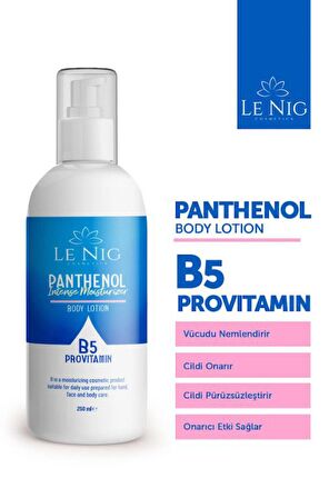 LE NIG Panthenol & B5 Provitamin Yoğun Nemlendirici Vücut Losyonu 250ml