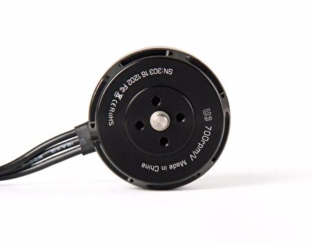 T-Motor U Power Type U U3 700KV Brushless Fırçasız Brushless Fırçasız UAV Motor Multikopter Multi-rotor Quadcopter Hexacopter Drone Motoru