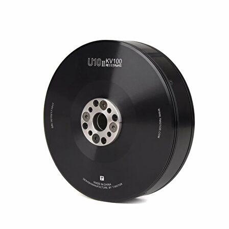 T-Motor U Power Type U10 II 100KV Brushless Fırçasız UAV Motor Multikopter Multi-rotor Quadcopter Hexacopter Drone Motoru
