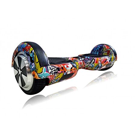 Smart Balance Elektrikli Kaykay Hoverboard Scooter 6.5 Inch Grafity Desenli 11