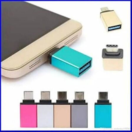Daytona DR01 Macbook Uyumlu Type-C - USB 3.0 Otg USB Flash Driver Klavye Mouse Konsol Flash Bellek Dönüştürücü Çevirici Adaptör