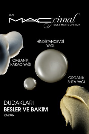 DAHA YOĞUN RENKLERDE Diva M·A·CXIMAL Silky Matte Lipstick Nemlendirme Etkili Ruj