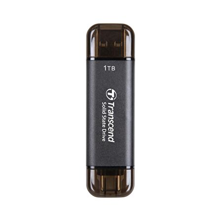 Transcend TS1TESD310C 1TB, External SSD, ESD310C,USB 10Gbps, Type C/A, Black