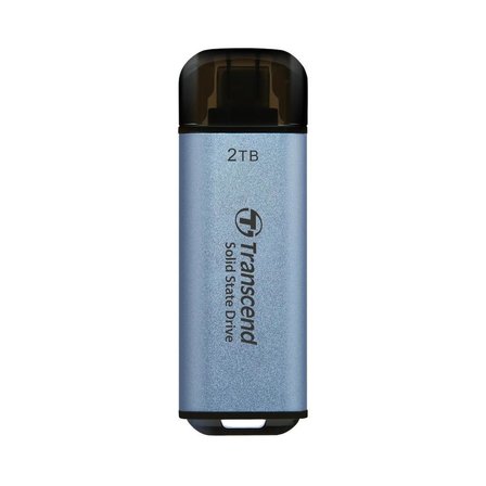 2TB Transcend ESD300 Portable SSD USB Type-C Sky Blue-OUTLET