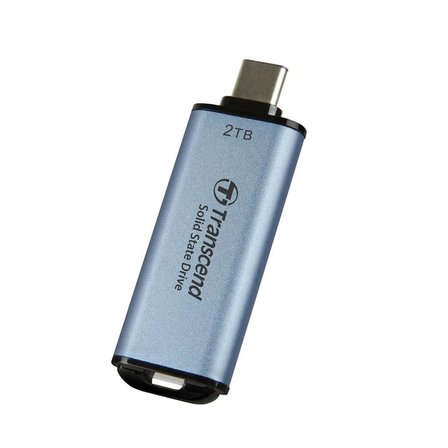 2TB Transcend ESD300 Portable SSD USB Type-C Sky Blue-OUTLET