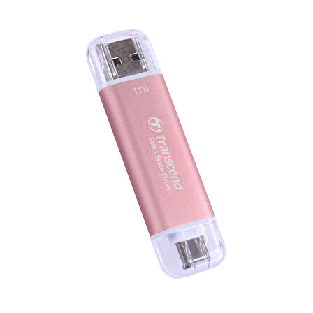 Transcend TS1TESD310P 1TB USB/Type-C 10Gbps Taşınabilir Harici SSD - Pembe