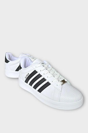 Unisex Günlük Spor Ayakkabı BEYAZ SİYAH