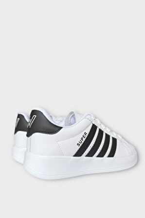 Unisex Günlük Spor Ayakkabı BEYAZ SİYAH