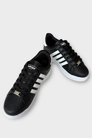 Unisex Günlük Spor Ayakkabı SİYAH BEYAZ