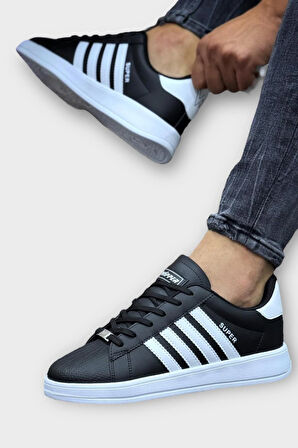 Unisex Günlük Spor Ayakkabı SİYAH BEYAZ