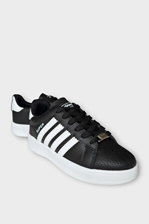 Unisex Günlük Spor Ayakkabı SİYAH BEYAZ