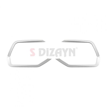 S-Dizayn VW Transporter T6.1 Krom Sis Farı Çerçevesi 4 Prç. 2020 Üzeri