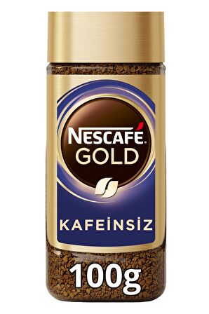 Nescafe Gold Kafeinsiz 100 gr Kavanoz Hazır Kahve