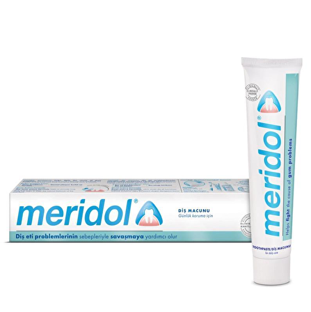 Meridol Gentle White Nane Aromalı Beyazlatma Diş Macunu 75 ml 