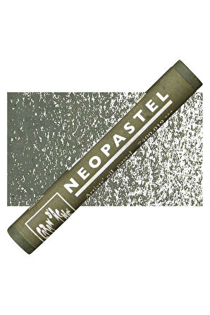 Caran d'Ache Neopastel Yumuşak Yağlı Pastel Olive Black 019