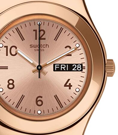 Swatch YLG701 Rose Gold Bayan Kol Saati 