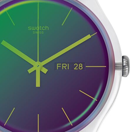 Swatch SUOK712 POLAPURPLE Kol Saati