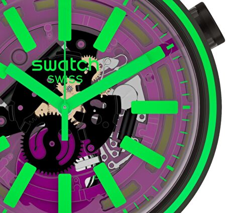 Swatch SO27B113 PINK TASTE Kol Saati