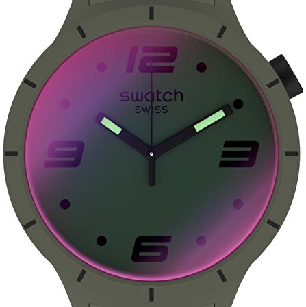 Swatch So27m105 FUTURISTIC GREEN Kol Saati