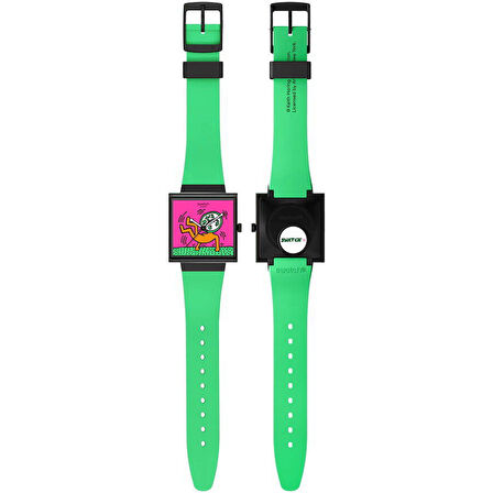 Swatch SO34Z102 Unisex Kol Saati