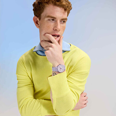 SO29V101 Swatch Lavendaze Unisex Kol Saati SO29V101