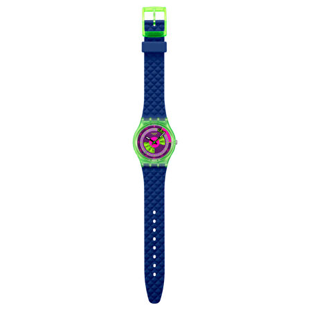 SO28G704 Swatch Neon Skychart kadın Kol Saati SO28G704