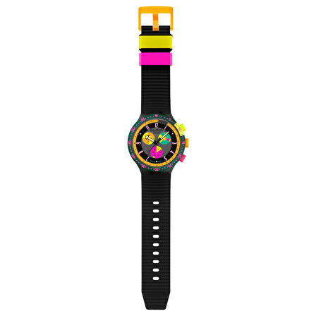 SB02B104 Swatch Neon Sepya Erkek Kol Saati SB02B104