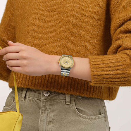Swatch Yis437g Goldcloak Mechanism Erkek Kol Saati
