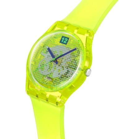 SO28J103 Swatch Luminuously Lemon Kadın Kol Saati SO28J103