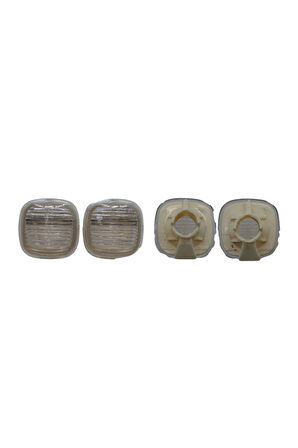Sinyal Lambası Sağ-Sol Beyaz - 1U0949127A Wisco - Audi A3 A4 B5 A8 D2 Seat 93 Ve Sonrası Uyumlu 