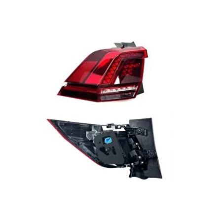 Stop Dış Sol Ledli  – 5NA945207C Wisco- Volkswagen  Tıguan Hıghlıne R-Lıne 16-20 Uyumlu