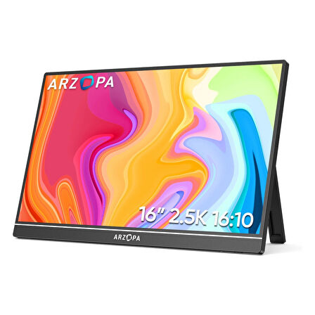 Arzopa Z1RC 16" 60Hz 5Ms mHDMI+USB-C QHD+ IPS Taşınabilir Monitör