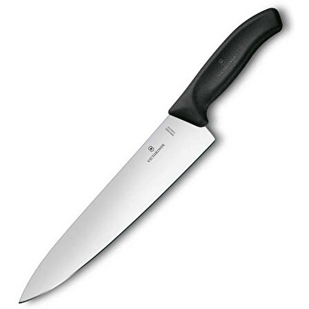 Victorinox 6.8003.25G 25cm Siyah Doğrama Bıçağı, Hediye Kutulu