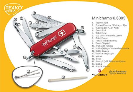 Victorinox 0.6385 MiniChamp Çakı