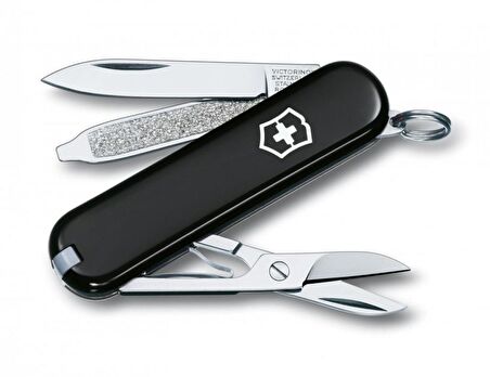 Victorinox Classic 0.6223.3B1 Siyah İsviçre Çakısı 7F