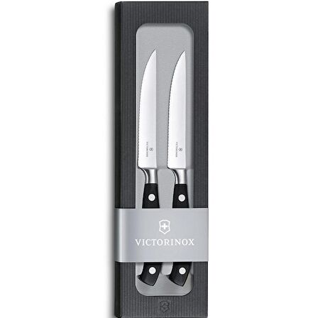 Victorinox 7.7242.2W Dilimleme Bıçağı Seti 2'li Siyah 