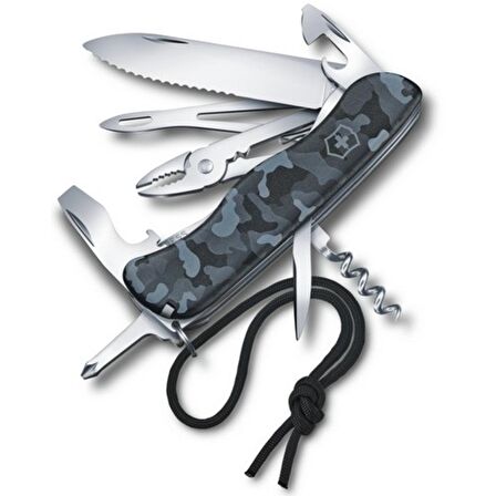 VICTORINOX SKIPPER 111 MM ÇAKI LACİVERT KAMUFLAJ 0.8593.W942