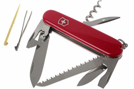 Victorinox Çakı 1.3613 Camper 13 Fonksiyon İsviçre Çakısı Blisterli