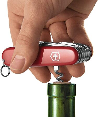 Victorinox Climber Mavi Alp Dağı Desenli Kırmızı Çakı 3TE2B1